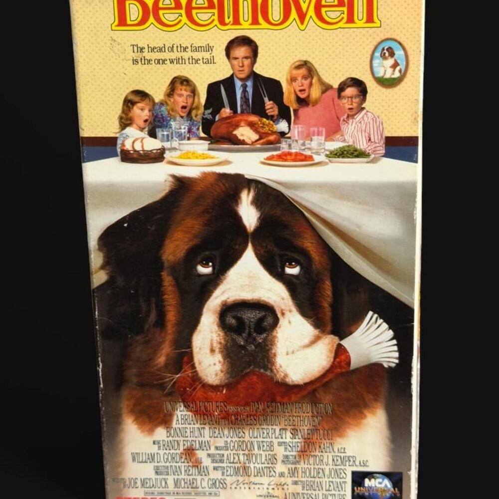 Beethoven vhs tape dog release